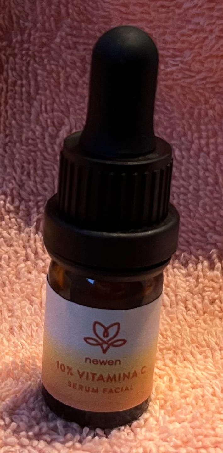 Customer photo review of Serum Facial Vitamina C 10% - 5ml