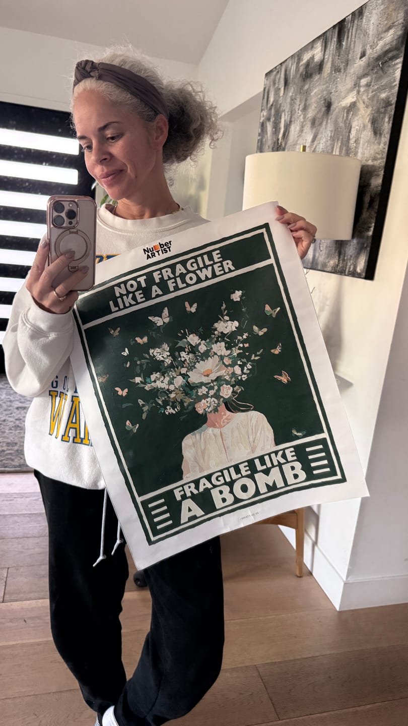 Customer photo review of Fragile Like a Bomb