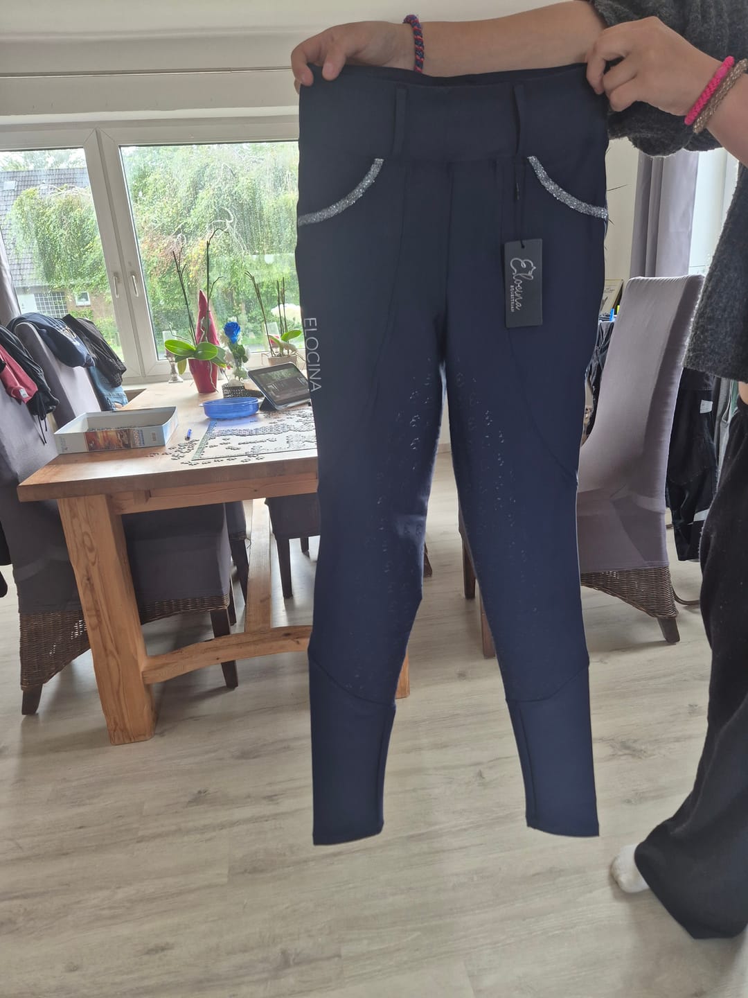 Customer photo review of Reitleggings Emilia Vollgrip