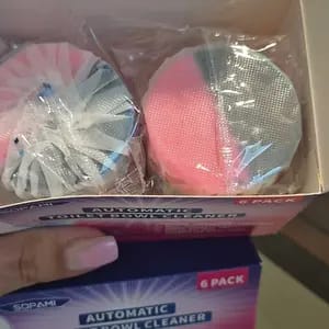 Customer photo review of Pulizia Quotidiana Tavoletta WC Doppio Colore Anti-Ostruzione