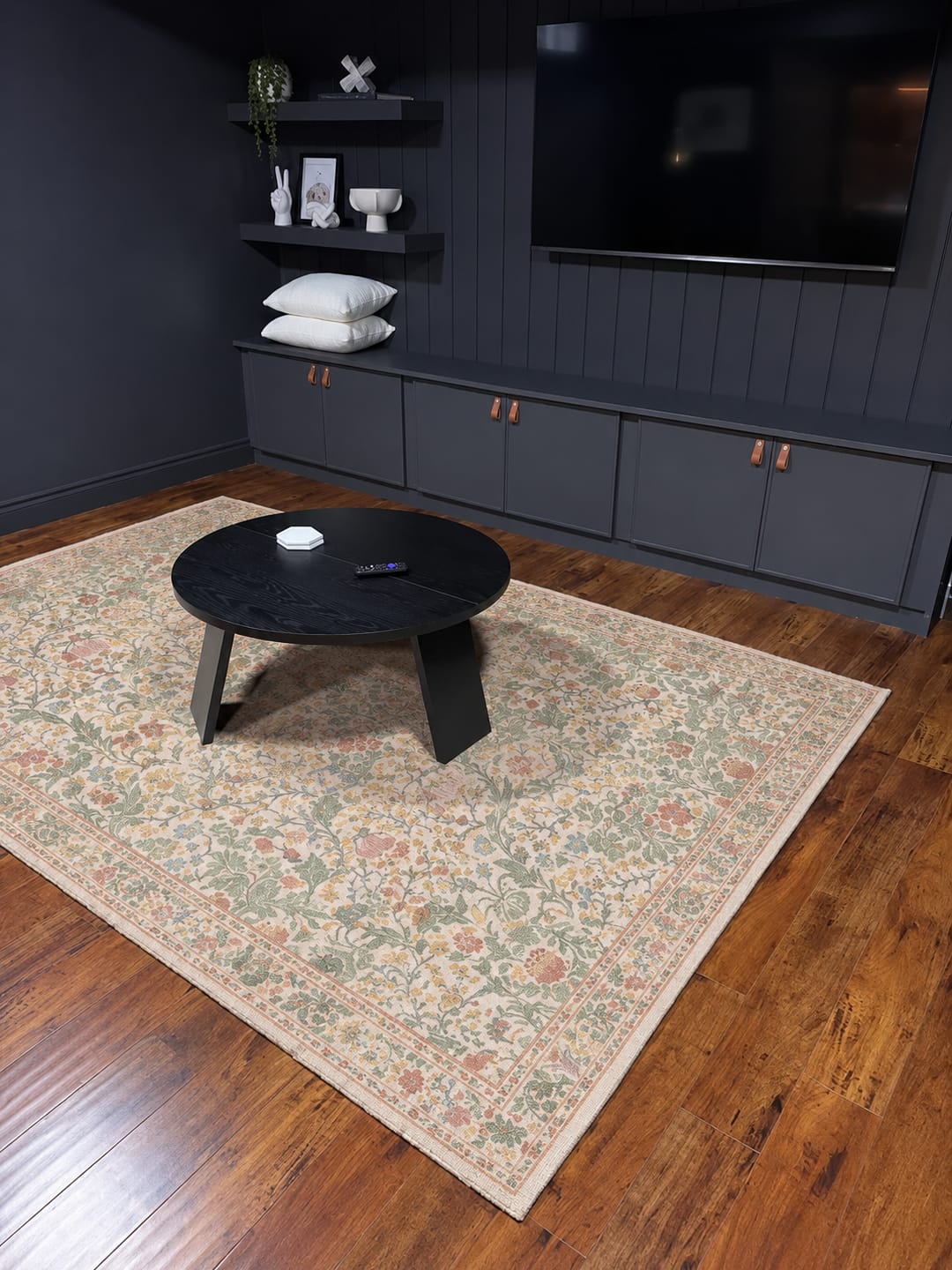 Customer photo review of Eden Washable Area Rug -  Colorful