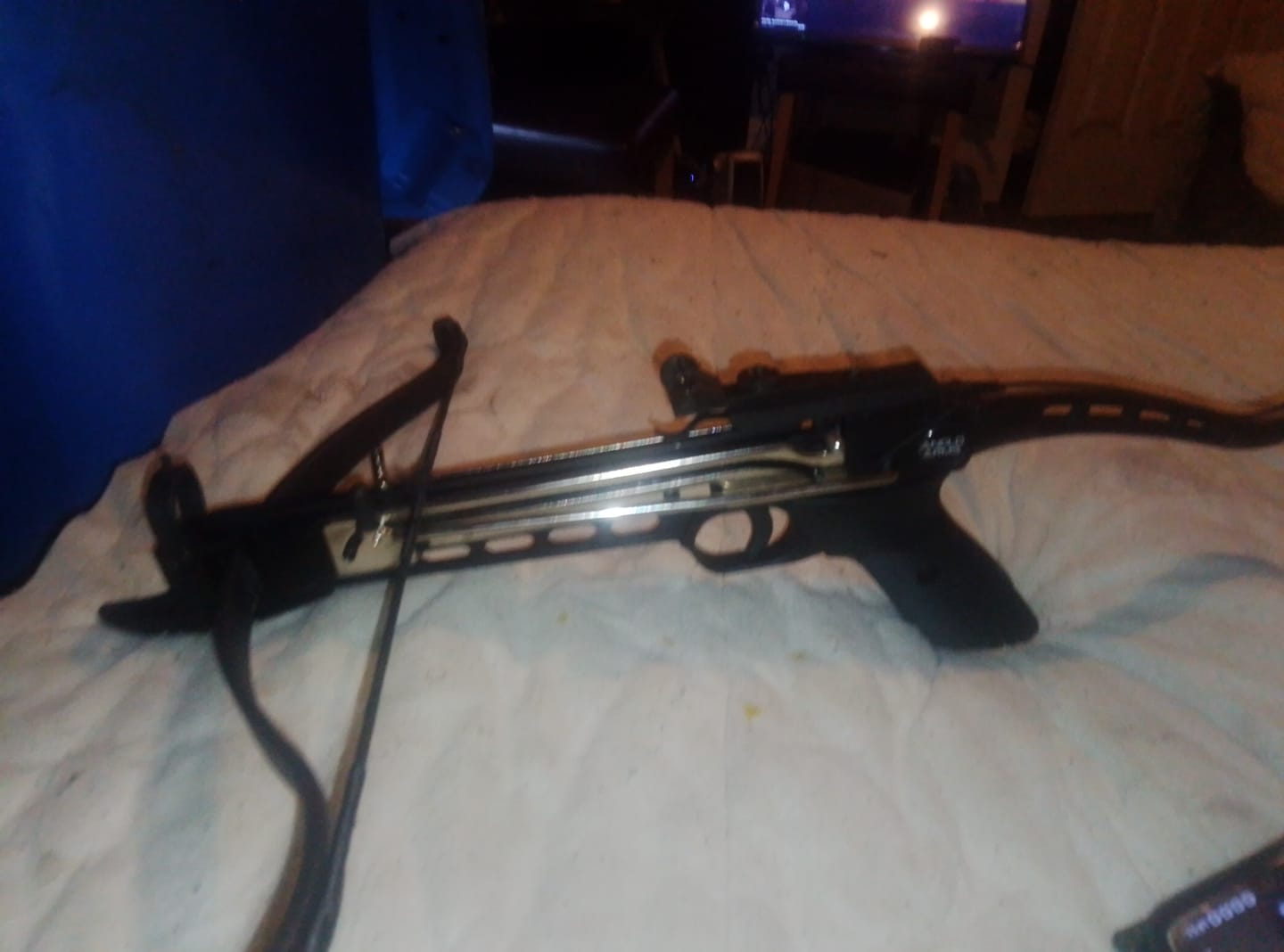 Customer photo review of Cyclone Aluminium 80lb Self Cocking Crossbow