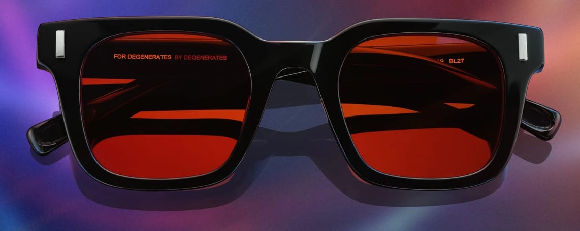 Customer photo review of THE ASTON BLUE LIGHT BLOCKERS 2.0