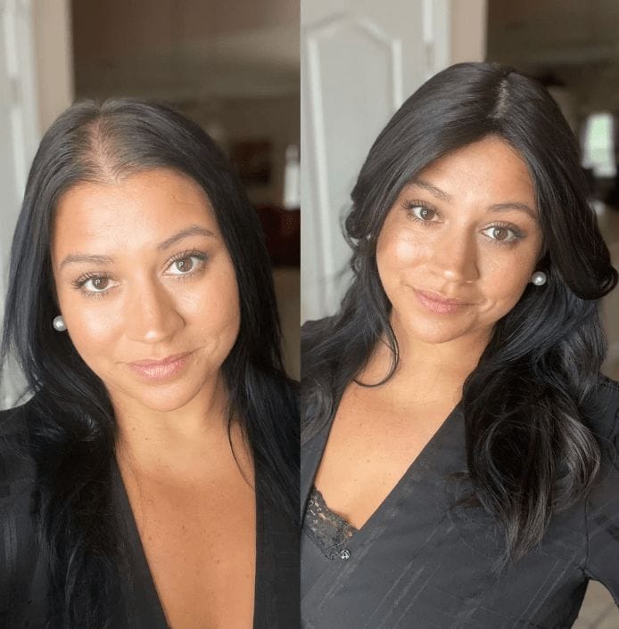 Customer photo review of Oil-Control Volumizing Shampoo Bar