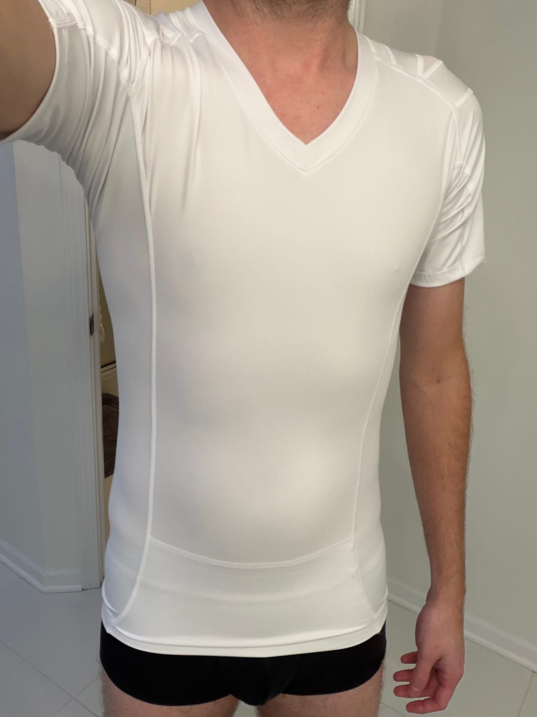 Customer photo review of Posture Shirt For Men - Pullover