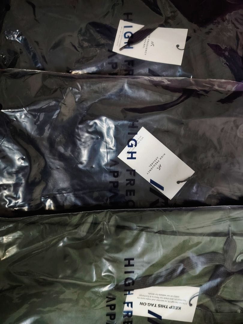 Customer photo review of Straight Cut Utility Cargo Pants