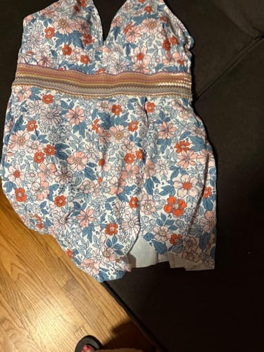 Customer photo review of Emoswim - Damen Badekleid Bauchweg Badeanzüge Schlankmachend Colorblock Kordelzug Bademode