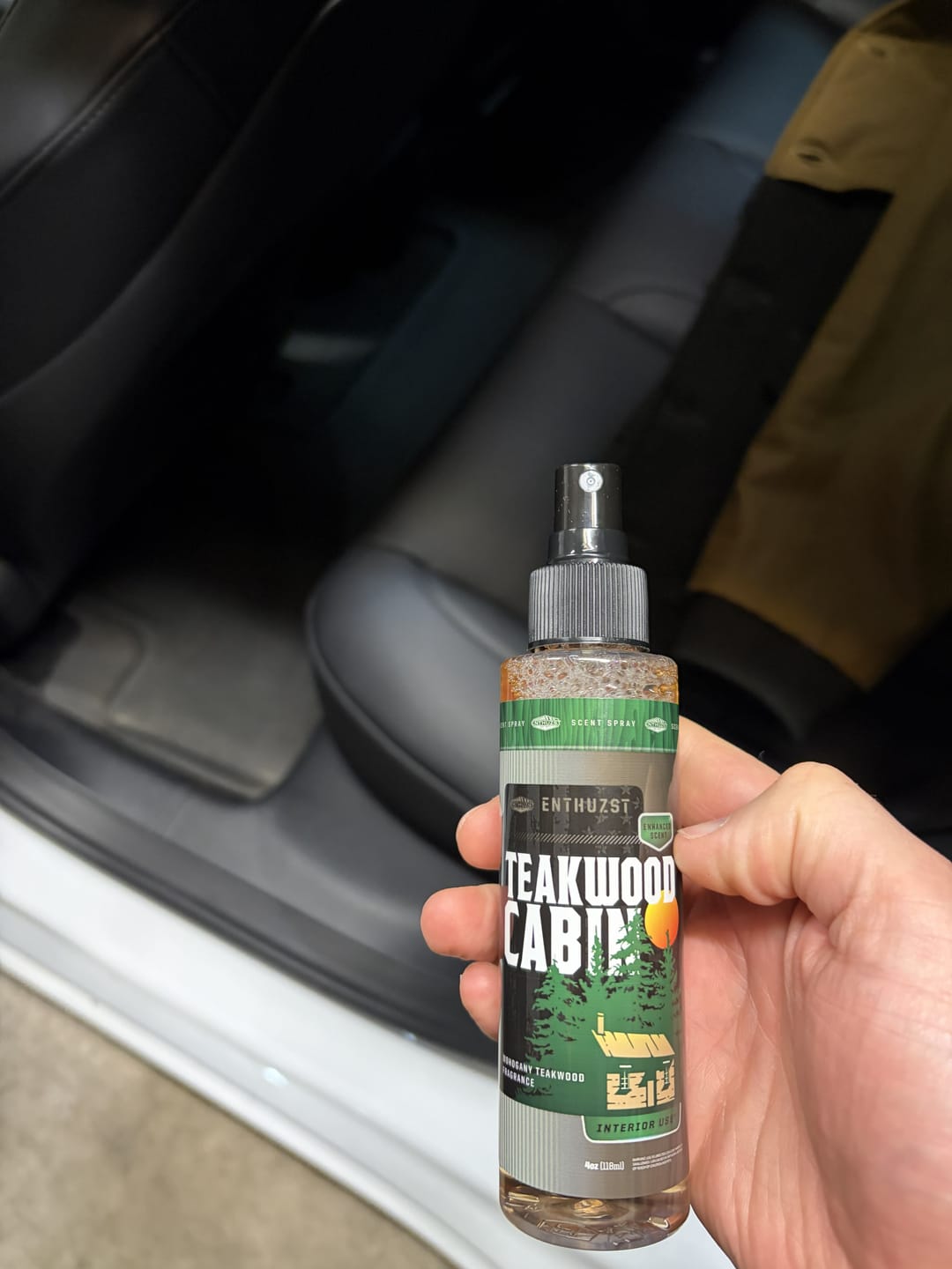 Customer photo review of TEAKWOOD INTERIOR FRAGRANCE