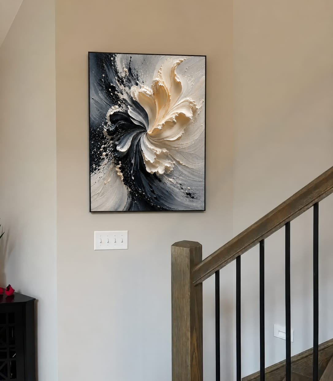 Customer photo review of Ivory Bloom Wall Art