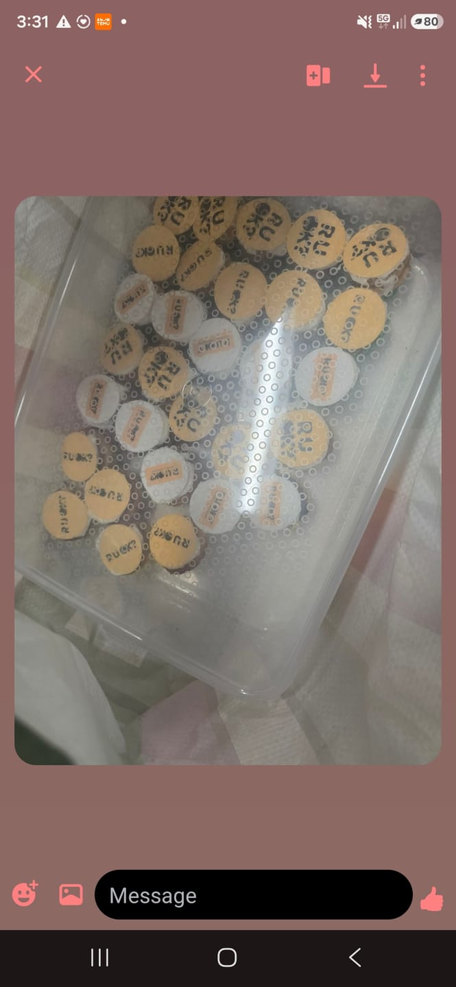 Customer photo review of R U OK Day - Edible Icing Images - Pre-cut