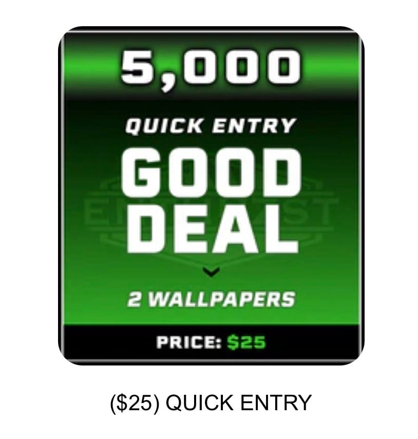 Customer photo review of ($25) QUICK ENTRY