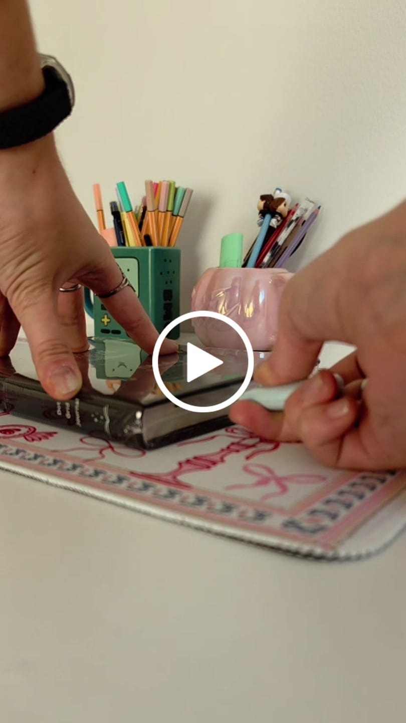 Customer video review of Ohuhu Bleedproof Bullet Dotted Journal Notebook
