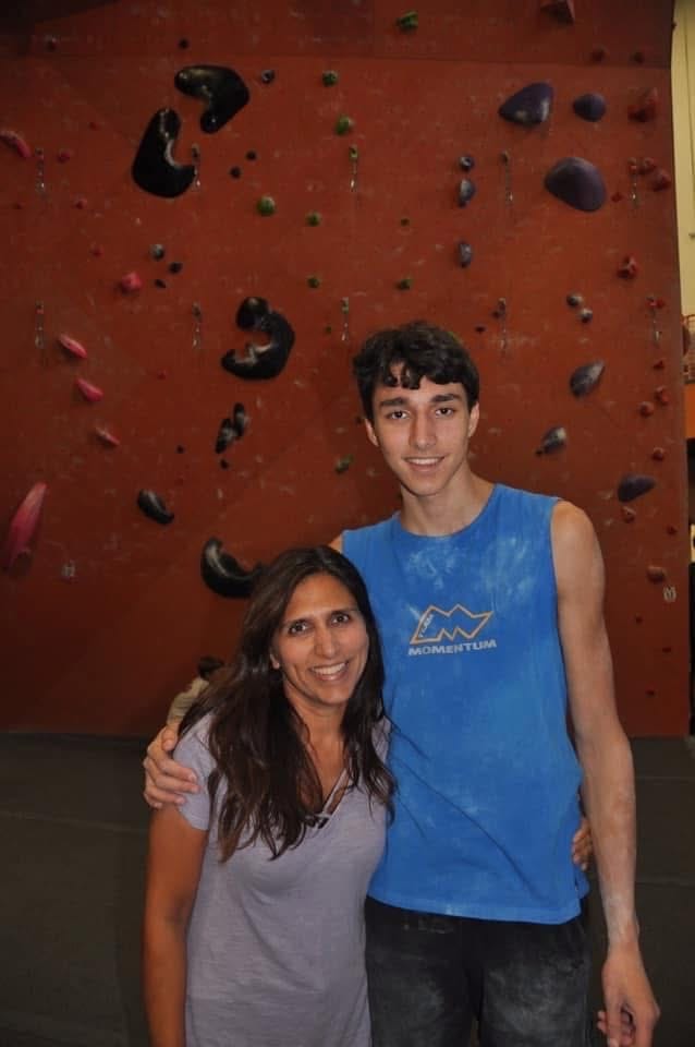 Customer photo review of Scaling the Climb Tee