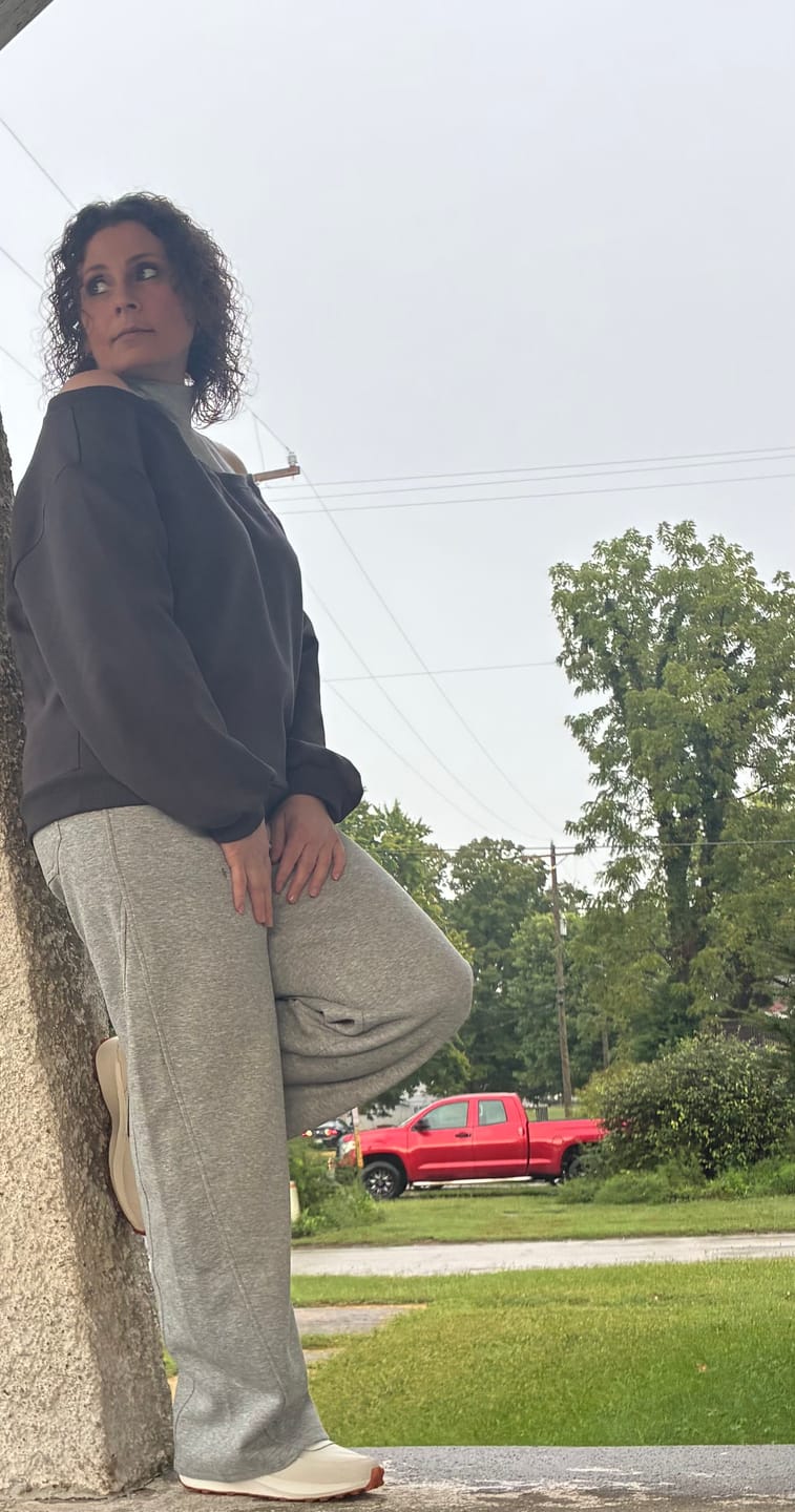 Customer photo review of Aelfric Eden Baggy Sweatpants
