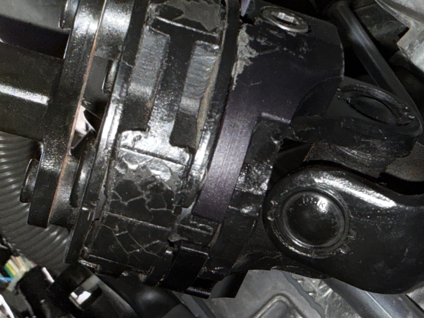 Customer photo review of Steering Dampener Lockdown