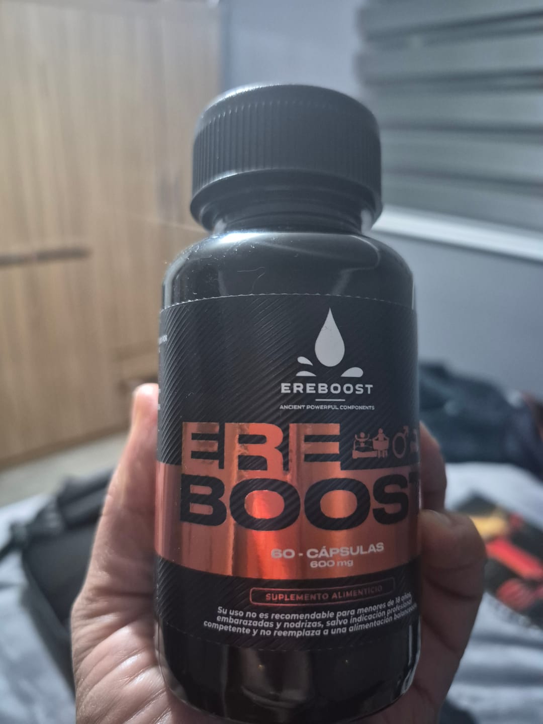 Customer photo review of EREBOOST | 60 Cápsulas | Pack 3 meses