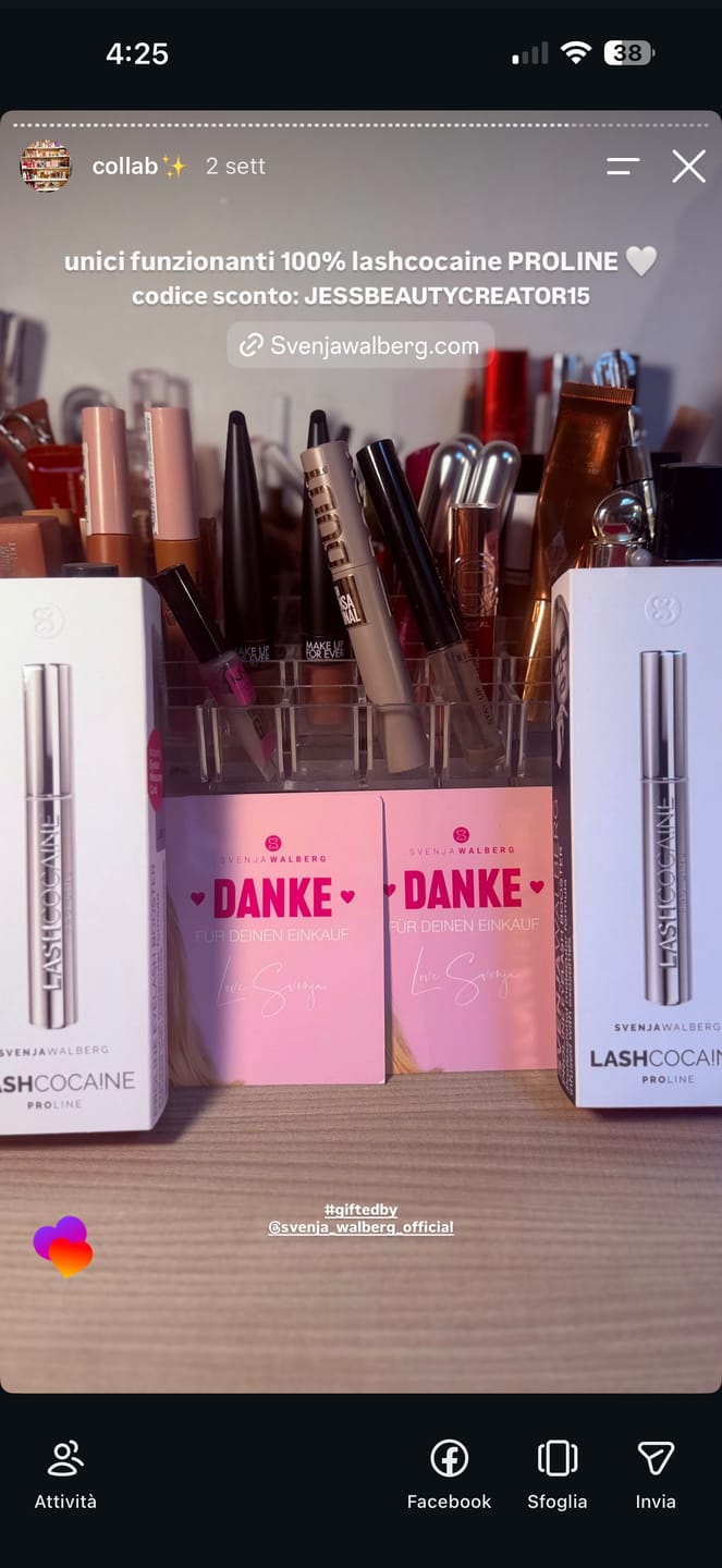 Customer photo review of LASHCOCA!NE PROLINE