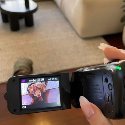 Customer photo review of RetroShot Retro Camcorder