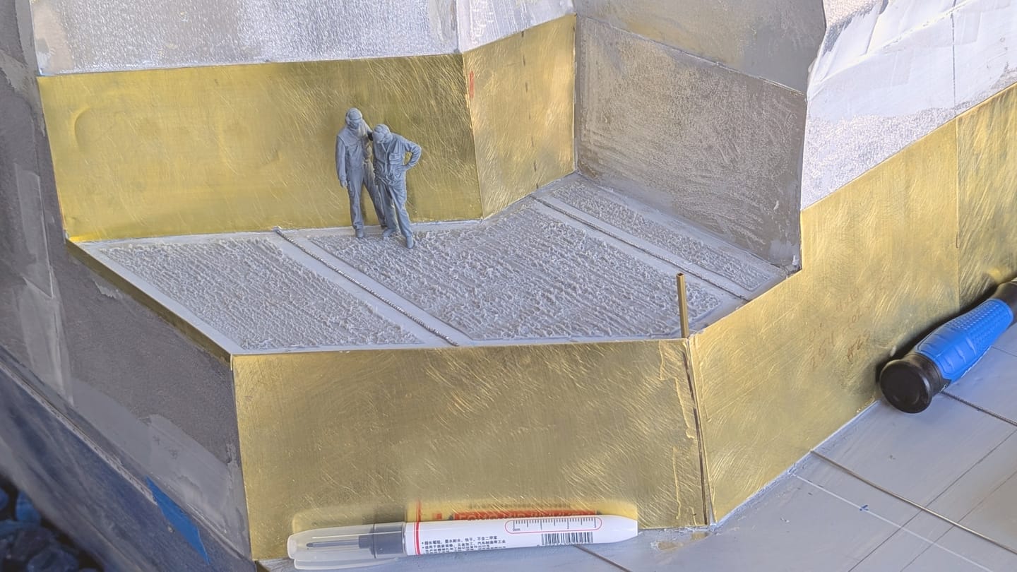 Customer photo review of Square Brass Tube: 6mm OD x 0.45mm Wall x 300mm Long (2 Pieces)