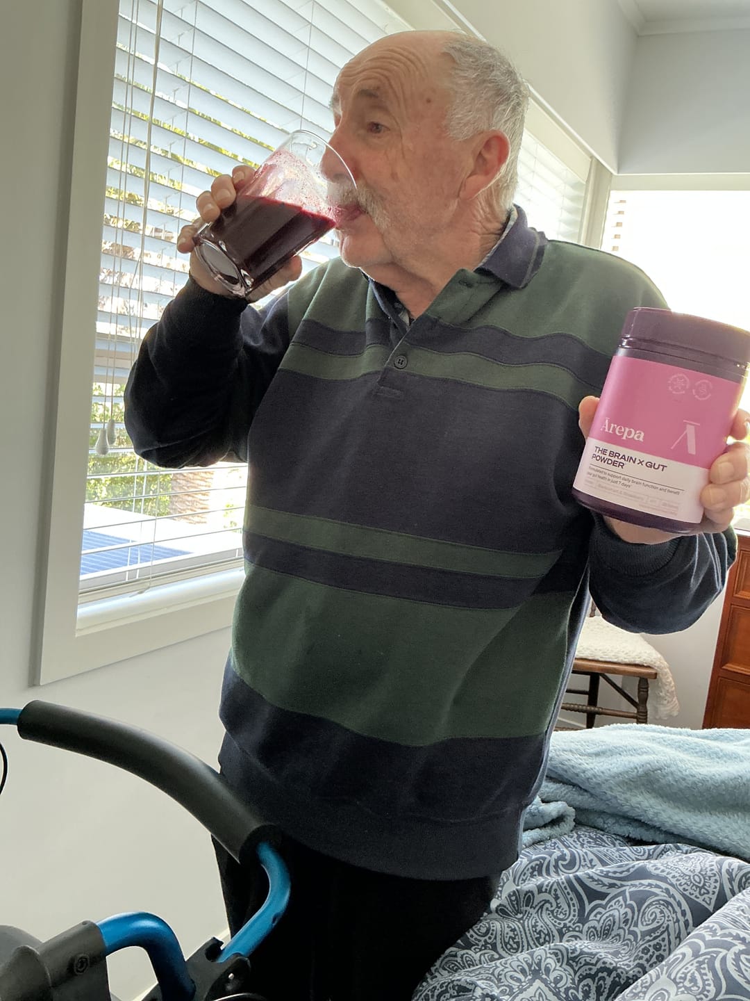Customer photo review of The Brain x Gut Powder⁺