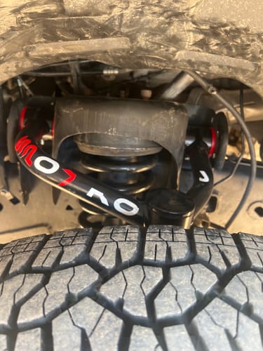 Customer's installed 2-4" Upper Control Arms on Ford F150 suspension