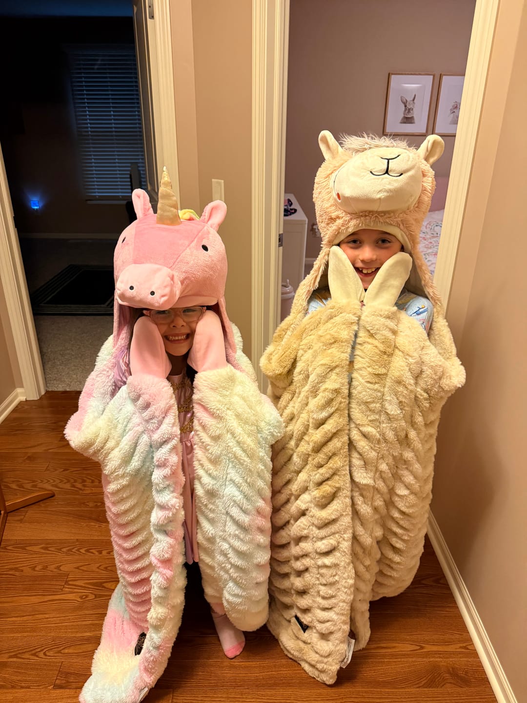 Customer photo review of Huggable Llama
