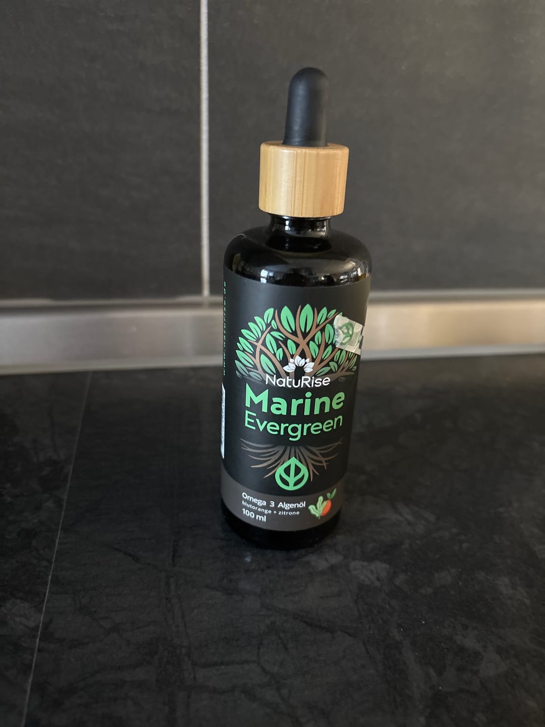 Customer photo review of Omega-3 Algenöl (100ml)