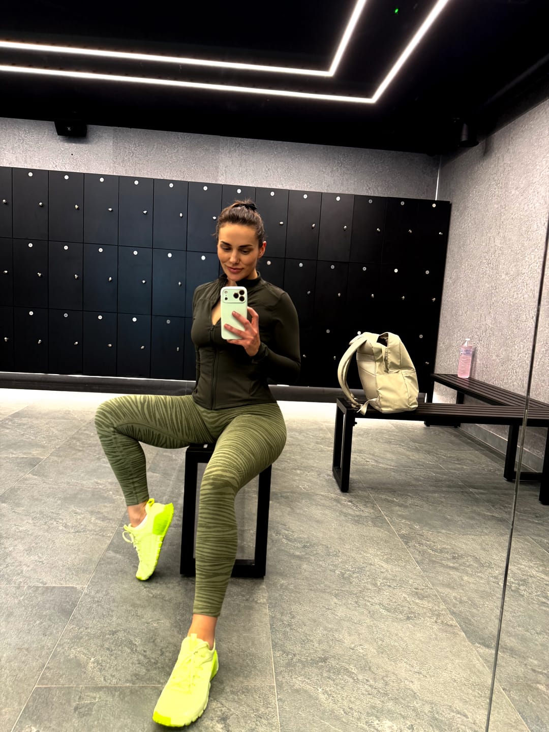 Customer photo review of Leggings Push Up All-Up Cocco Nero