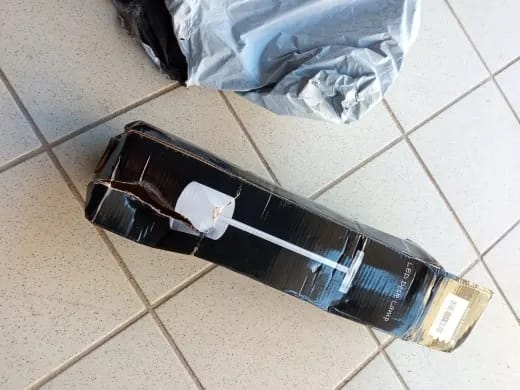 Customer photo review of Gold Table Lamp for Bedside, Cordless Rechargeable, 34 cm