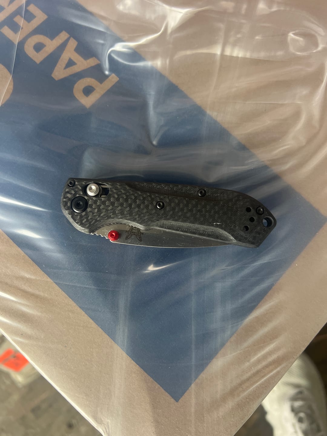 Customer photo review of PET Ridgeline — Carbon Fiber Folder