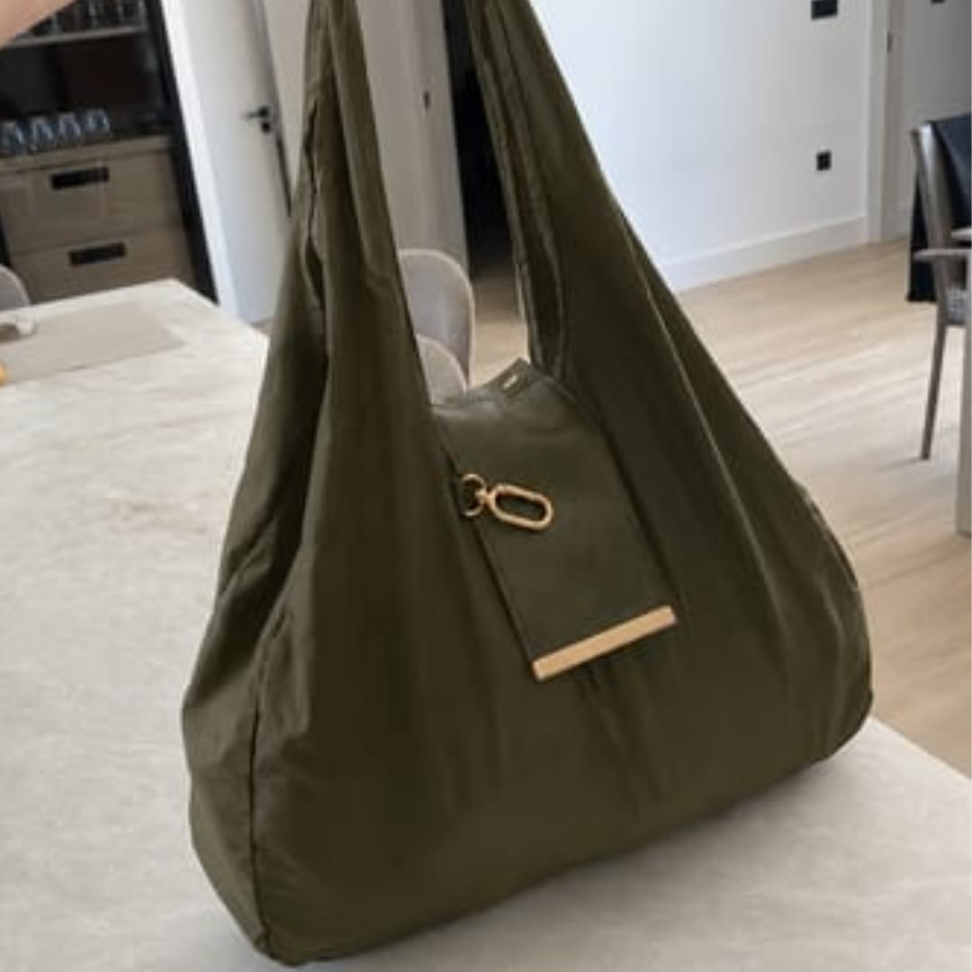 Customer photo review of Tote Bag 3-in-1: Charm, Chiavi, Borsa