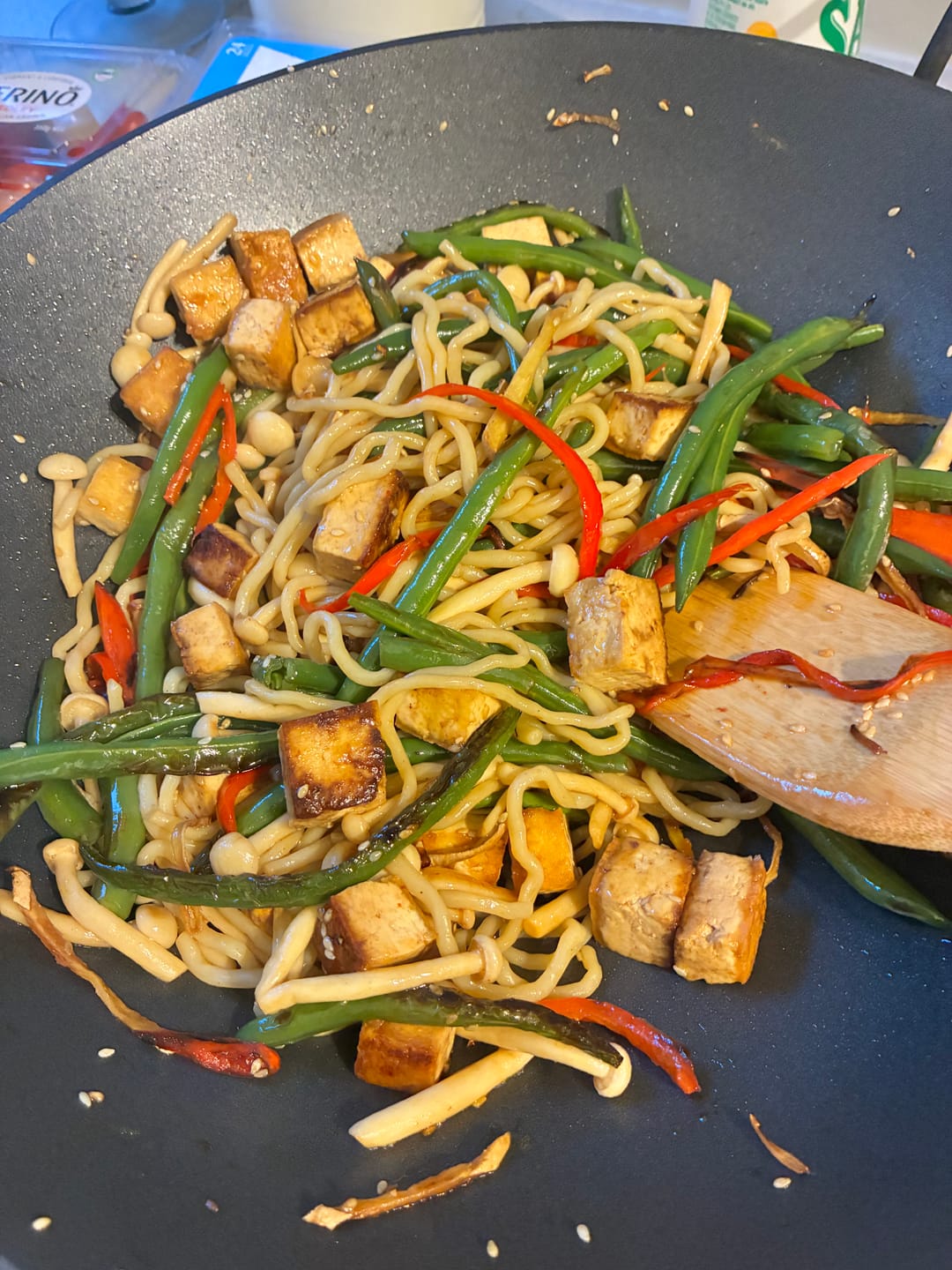 Customer photo review of Qetoe Low Carb Noodles - GLUTEN FREE - 4 PACK (4 x 200g)
