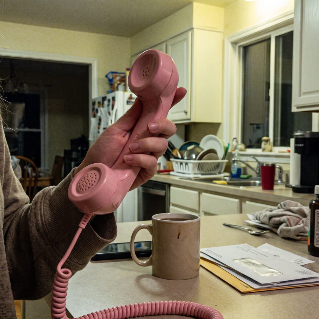 Customer photo review of Telefono Retro Senza Fili