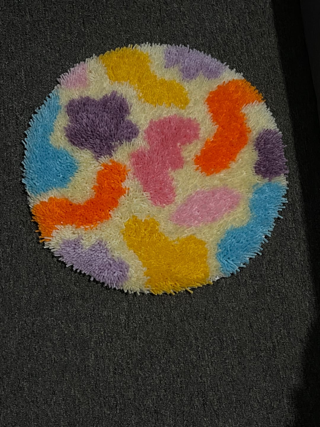 Customer photo review of BOTANIC BRIGHTS - Rug Making Kit