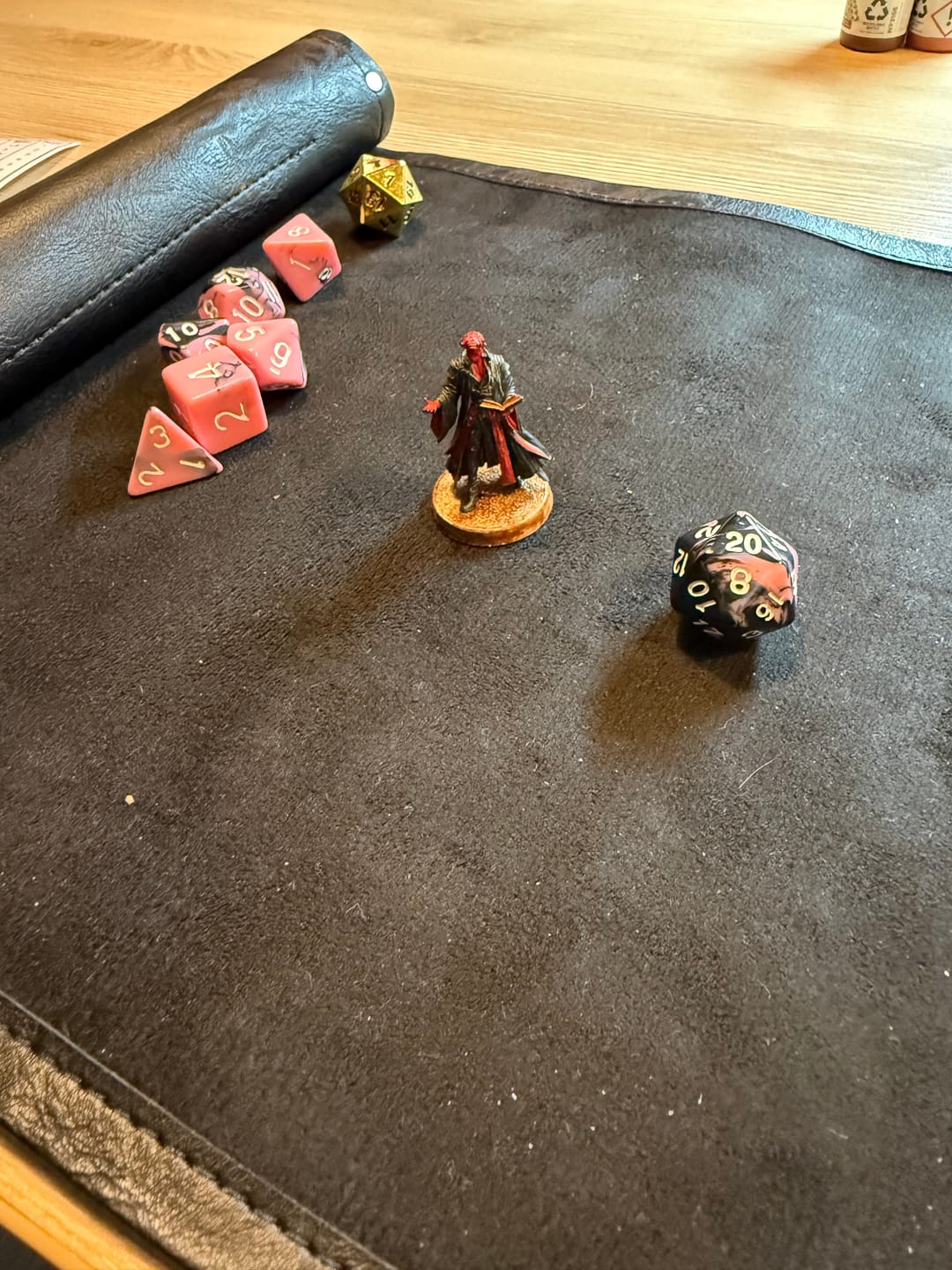 Customer photo review of Würfelmatte „Rogue’s Scroll“