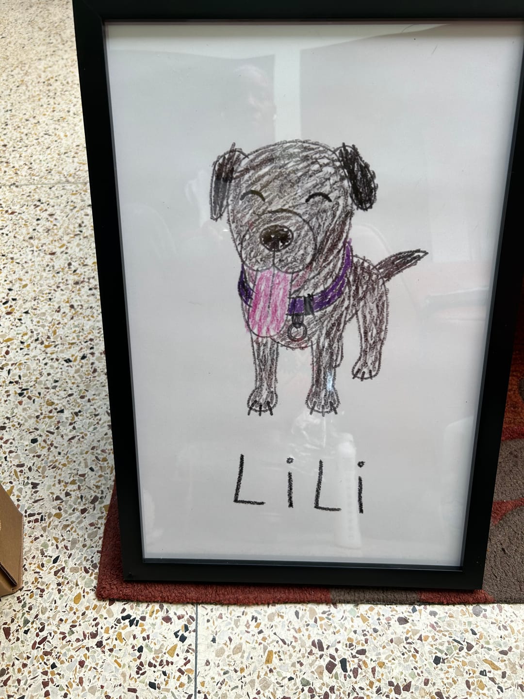 Customer photo review of Scribble - Personalized Poster