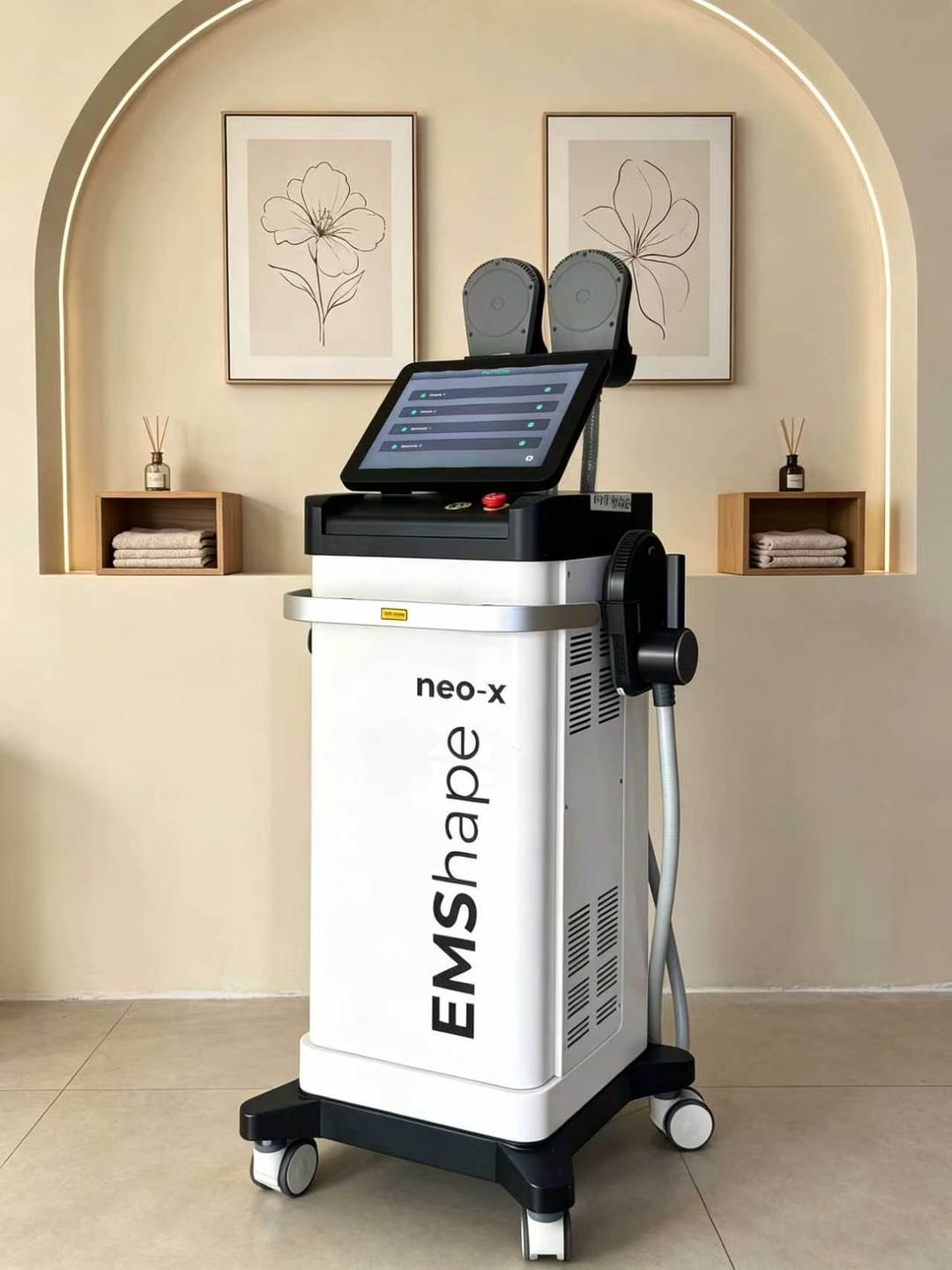 Customer photo review of EMShape® Neo-X Body Contouring Machine Professional