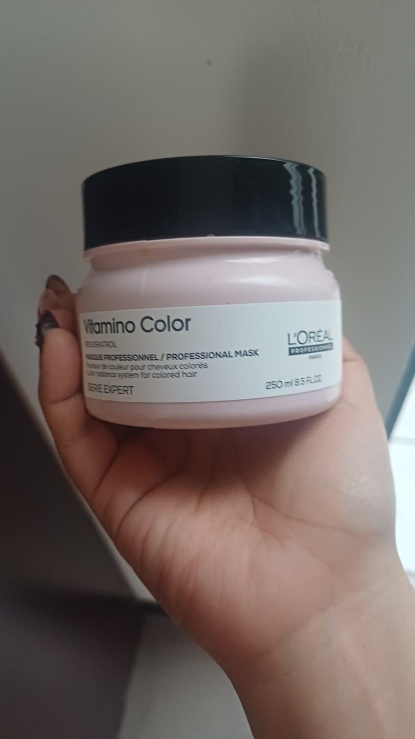 Customer photo review of Vitamino Color Professional Mask