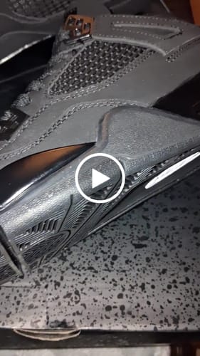 Customer video review of (GS) Air Jordan 4 Retro 'Black Cat'