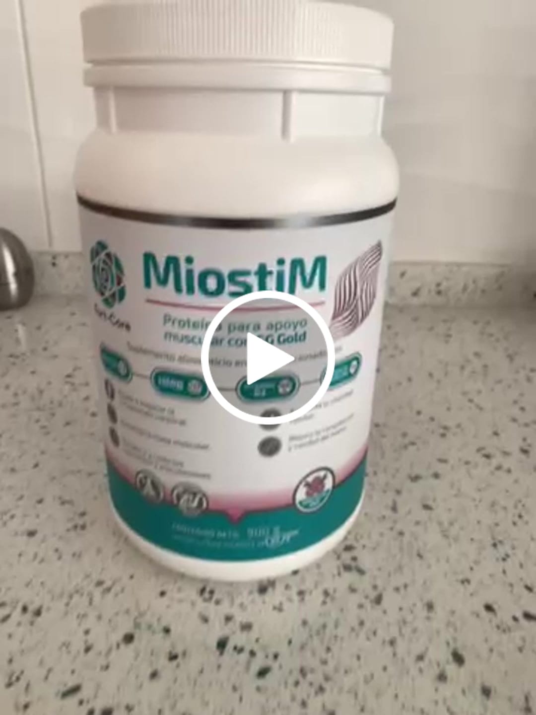 Customer video review of MiostiM Fort Core | Aminoácidos, Fibra, Magnesio | 900 g