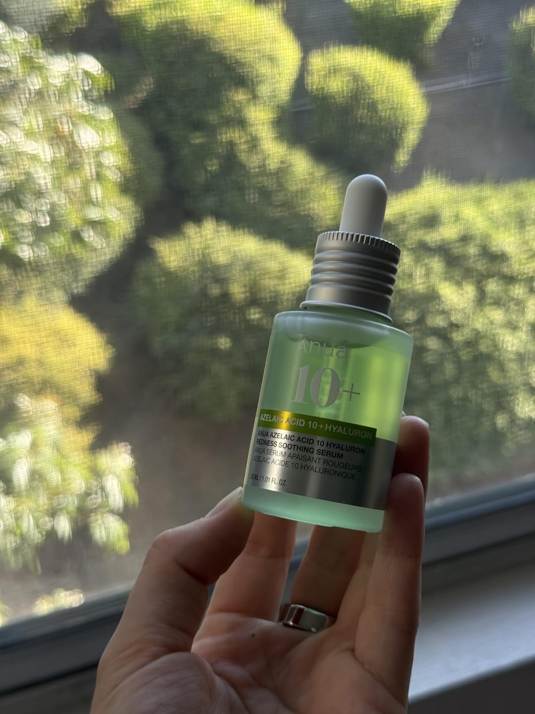 Customer photo review of Anua - Azelaic Acid 10 + Hyaluron Redness Soothing Serum
