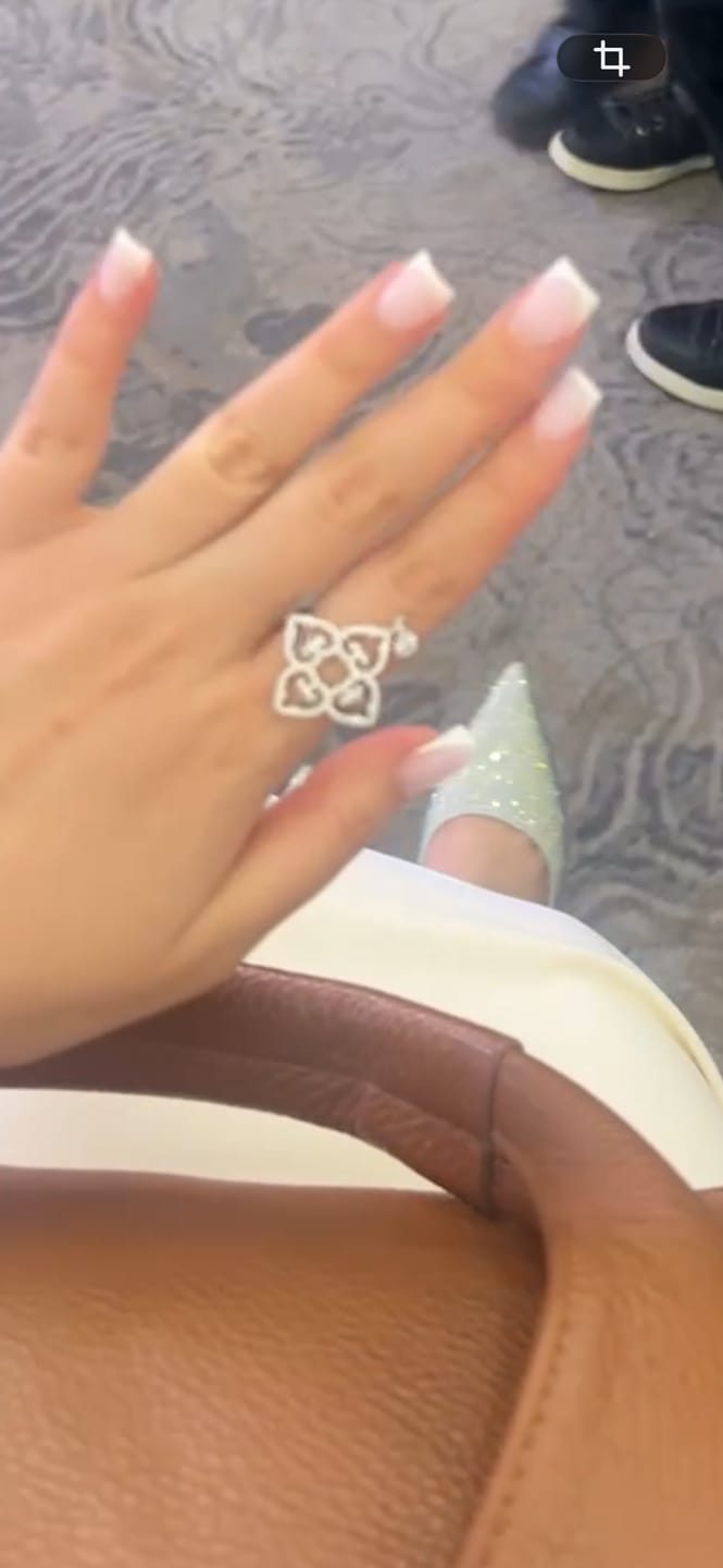 Customer photo review of Classic Crystal Ring