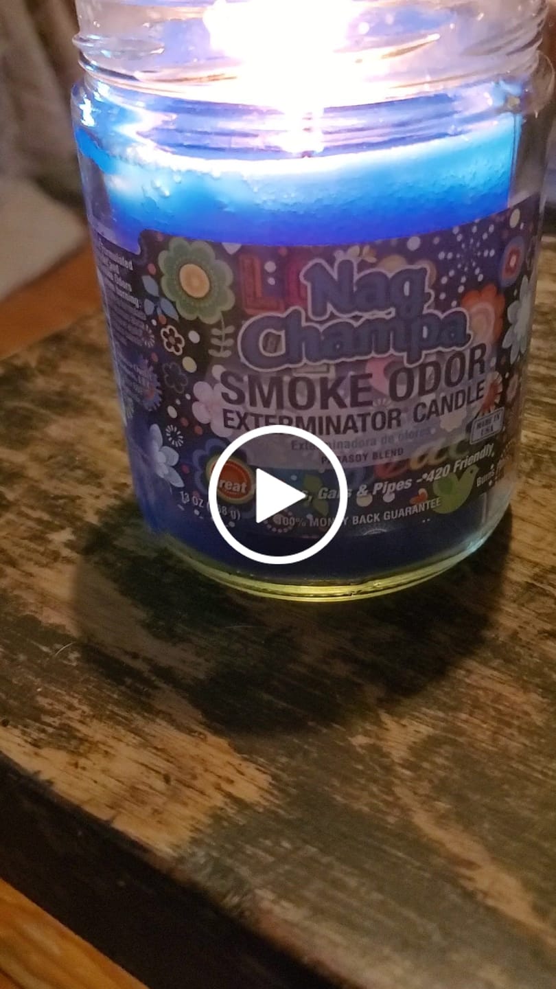 Customer video review of Nag Champa Candle