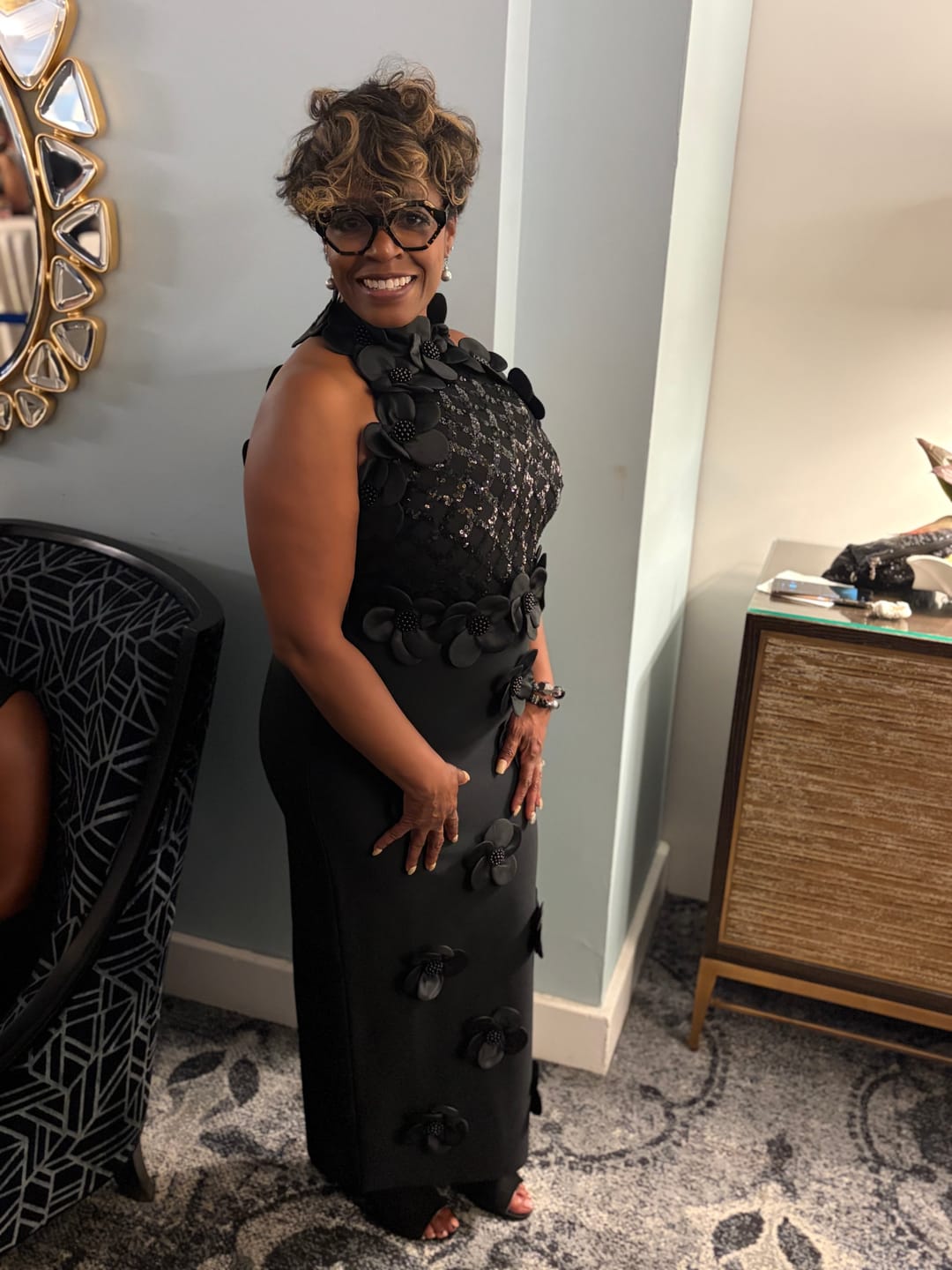 Customer photo review of Rose 3D Dress