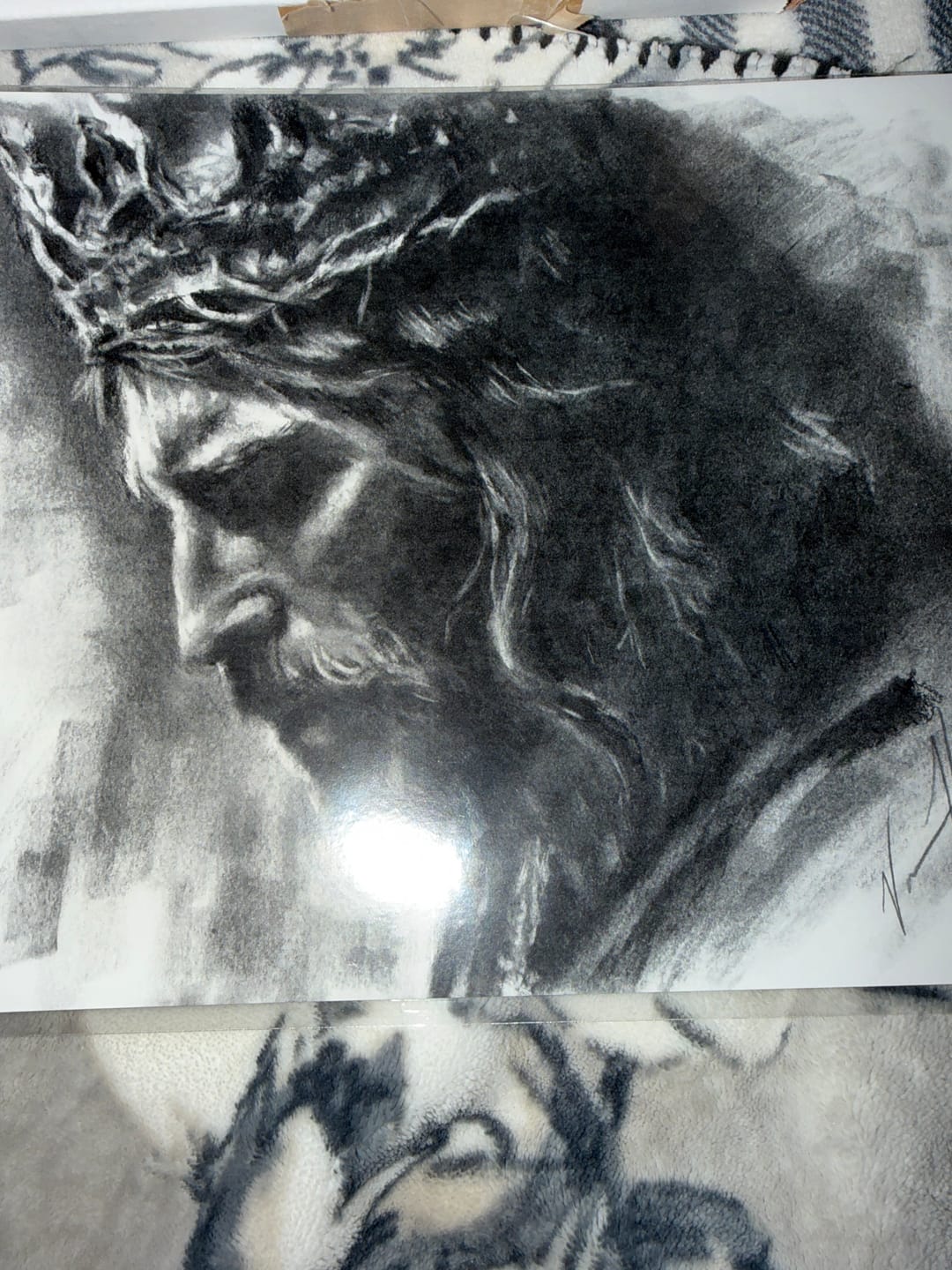 Customer photo review of Glory is Our King (Sketch)