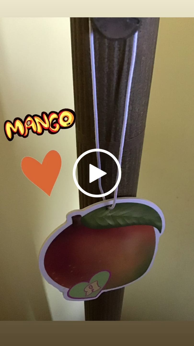 Customer video review of Car air freshener