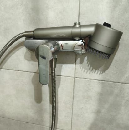 Customer photo review of Flujo Puro™: una ducha que se siente diferente