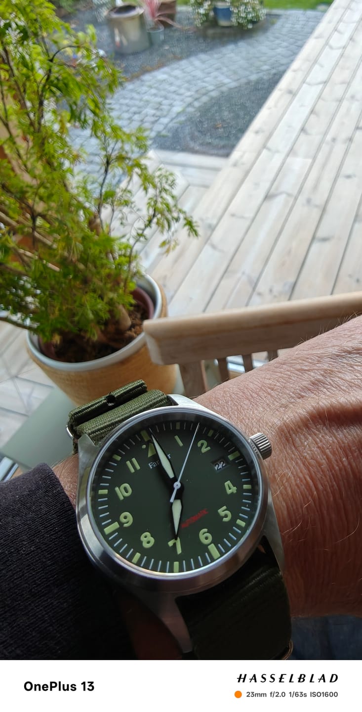 Customer photo review of Far-Far Pilot Grønn Automatisk