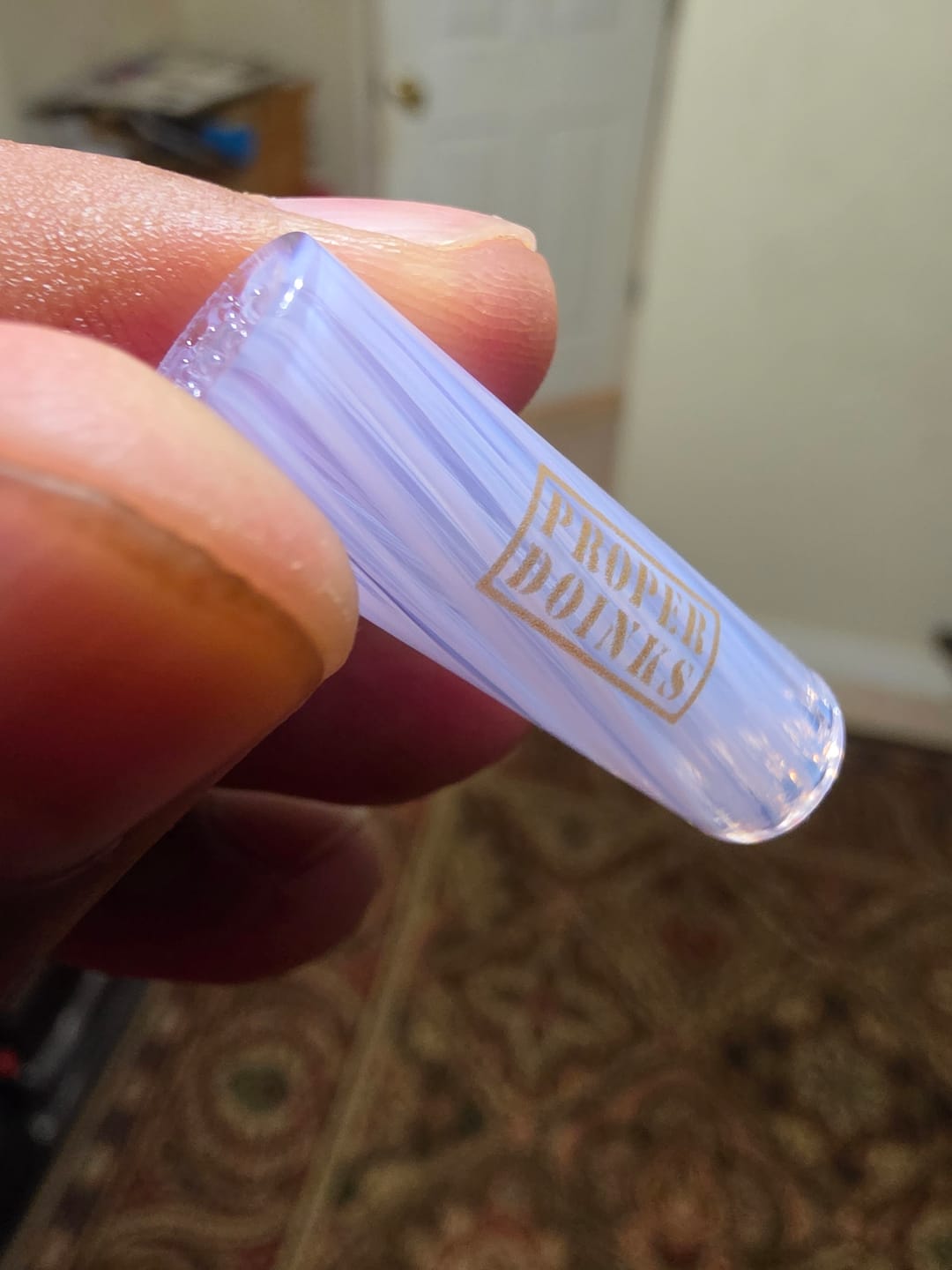 Customer photo review of Proper Tips - Ghost Purple