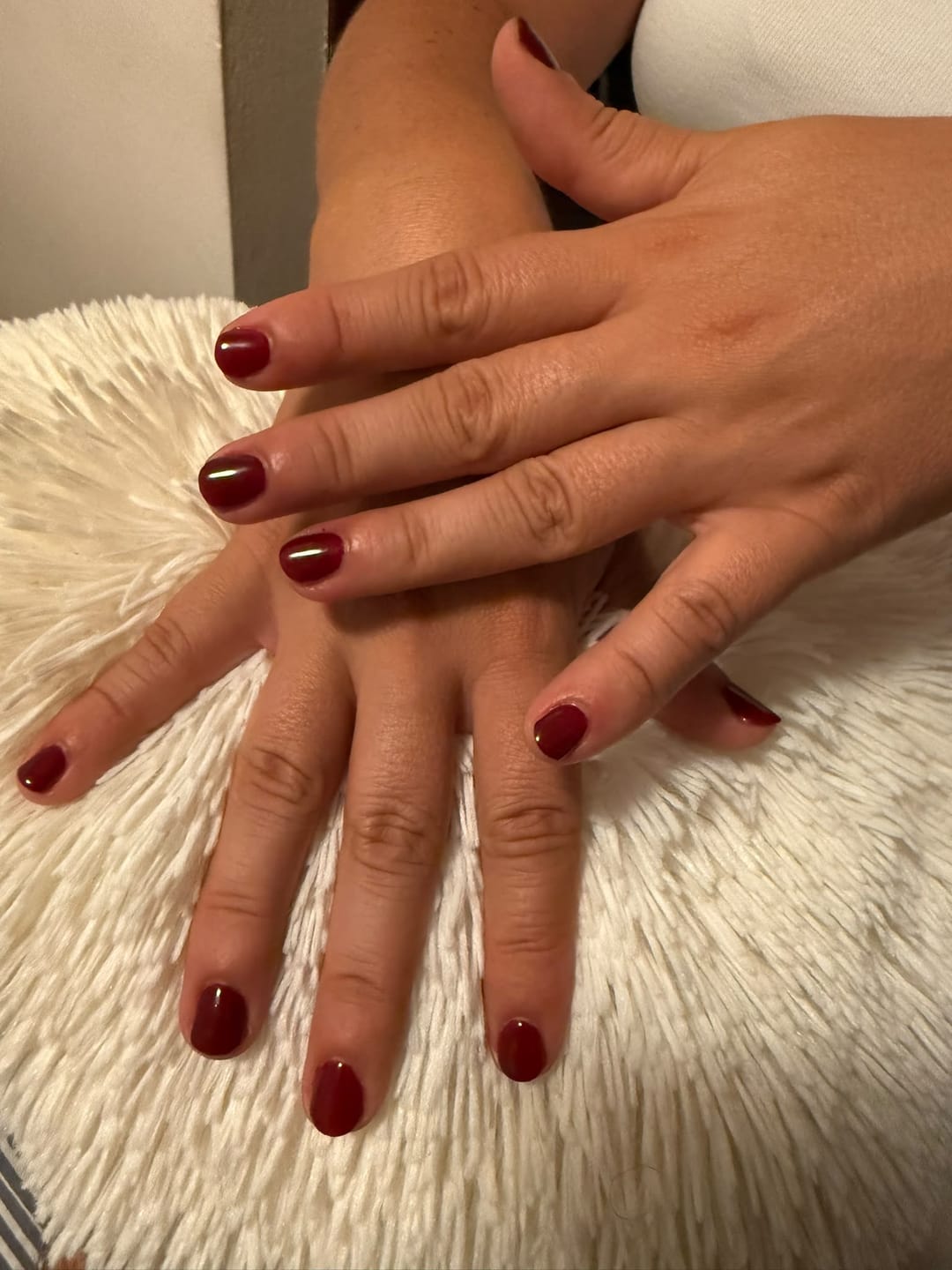 Customer photo review of Smalto Semipermanente LCI -  Rouge Noir - Rosso/Marrone